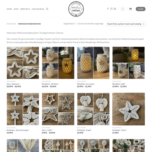 Produkt Kategorie Weihnachtsgeschenke