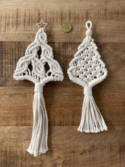 Makramee Anhänger „Tannenbaum“
