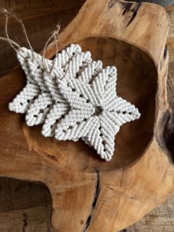 Makramee Anhänger „Stern“