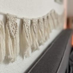 Makramee Wimpelkette "Ibiza"