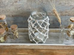 Windlicht „Fischernetz“
