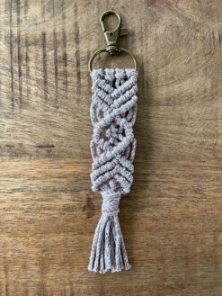 Makramee Schlüsselanhänger „Sparkle“