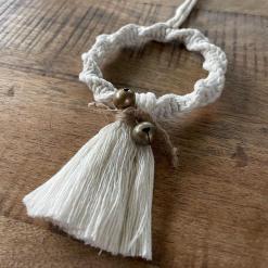 Makramee Anhänger „Kranz“