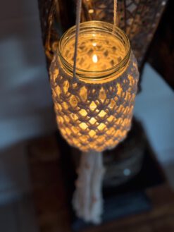 Hängendes Windlicht „Sri Lanka“